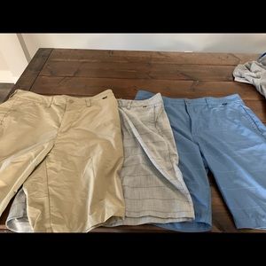 3 pairs Travis Mathew shorts